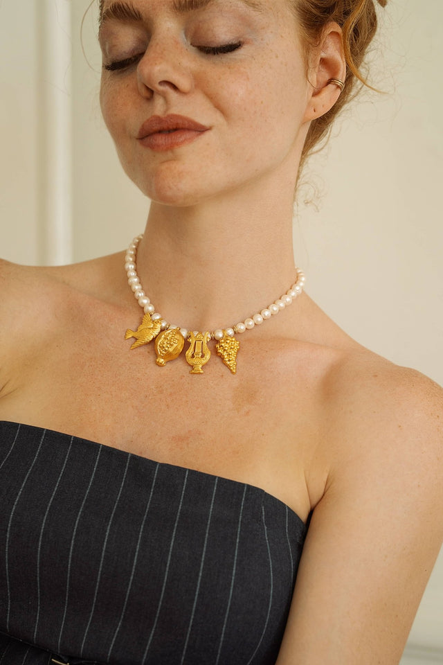 Collier Perle de Culture Talisman