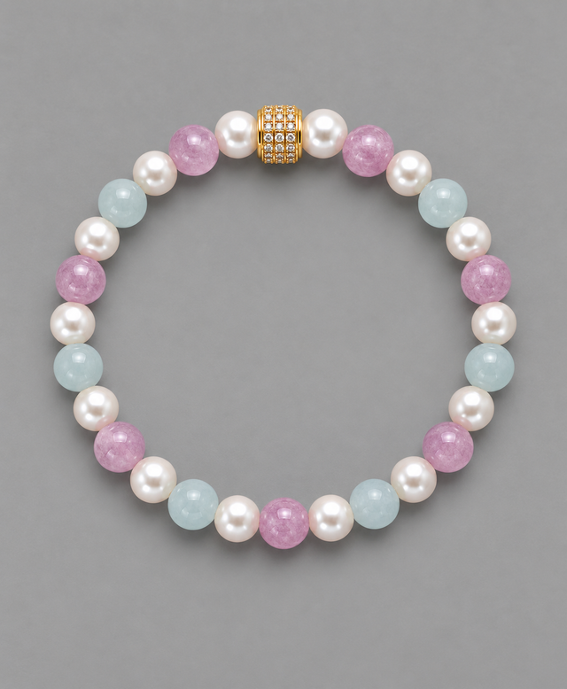 Bracelet Kunzite Aigue Marine - NEIJE