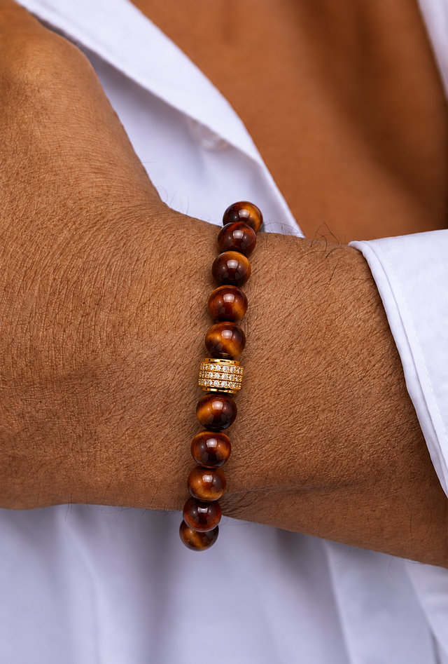 Bracelet Oeil de Tiaureau pour Homme
