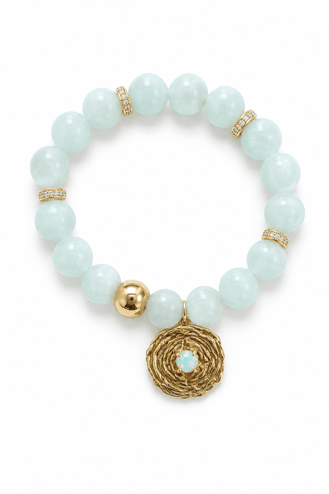 Bracelet Aigue - Marine – Une Part de Ciel - NEIJE