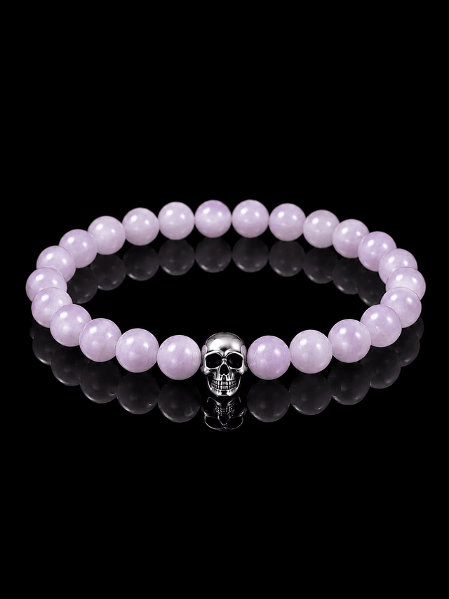 Bracelet Requiem Kunzite et Argent 925 - NEIJE