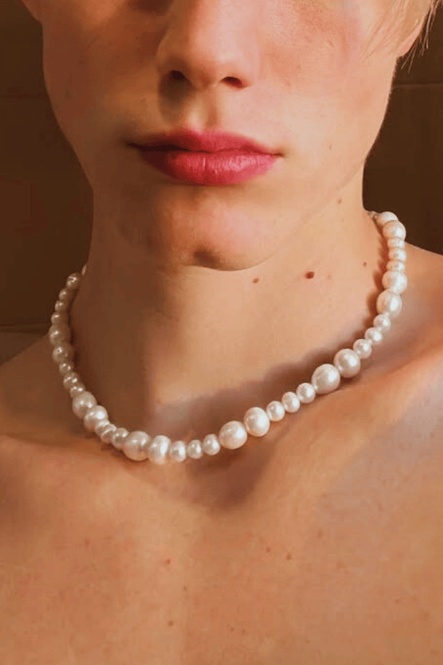 Collier en Perle pour Homme