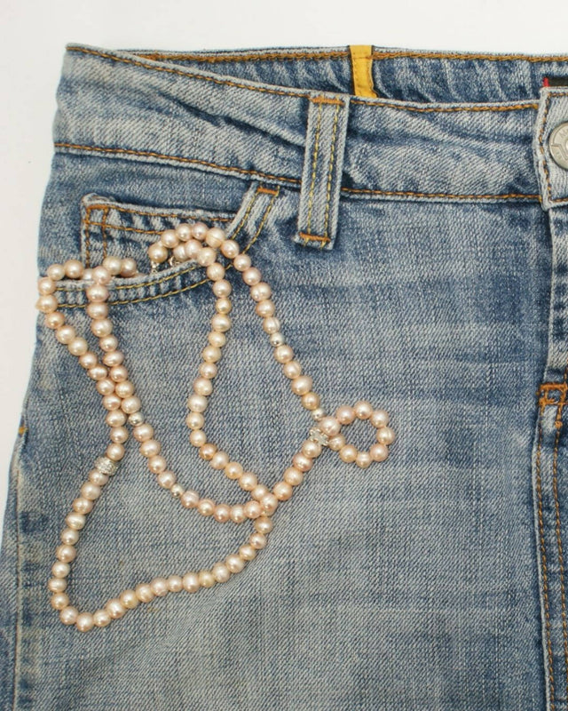 Collier Perles Roses et Plaqué Or Blanc COURCHEVEL - NEIJE