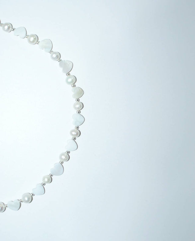 Collier Perles et Nacre SACRÉ COEUR - NEIJE