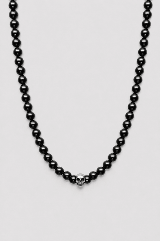 Collier Rebel Onyx et Argent 925 - NEIJE