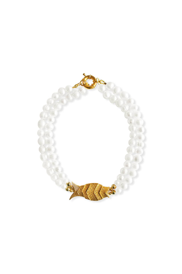 Collier Double Rang Perle de Culture