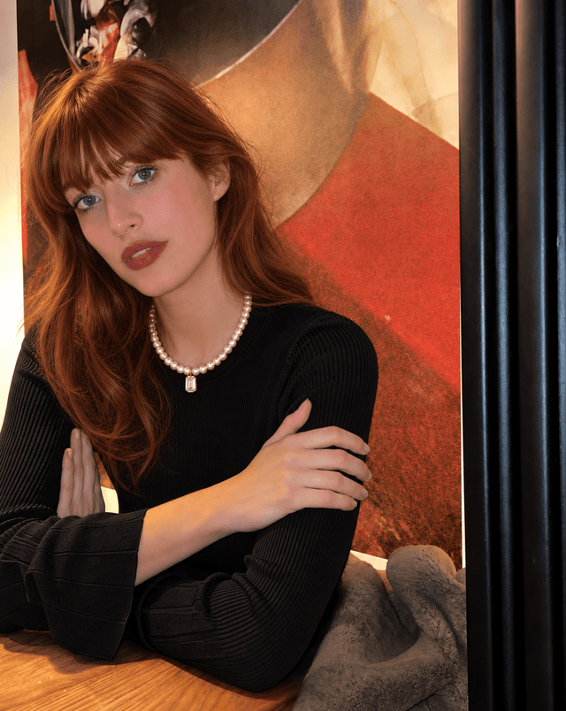 Collier Les Liaisons Dangereuses Perles de Culture et Cristal Swarovski - NEIJE