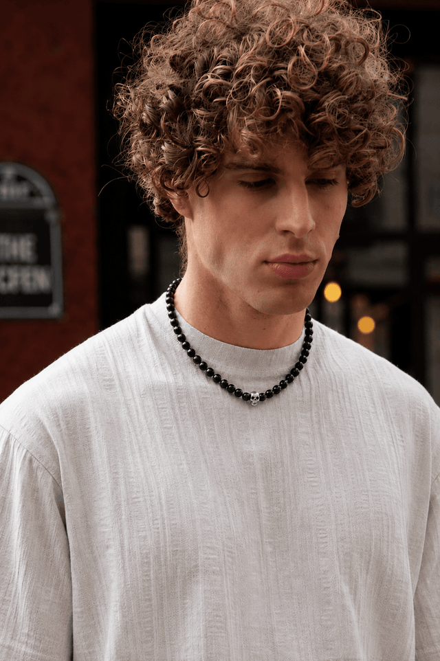Collier Rebel Onyx et Argent 925 - NEIJE