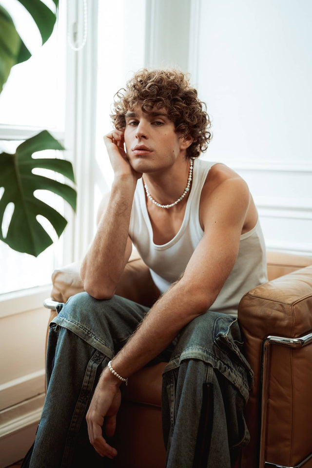 Collier Perle Homme - NEIJE