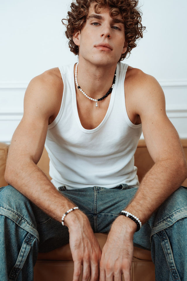 Collier Perle Homme - NEIJE