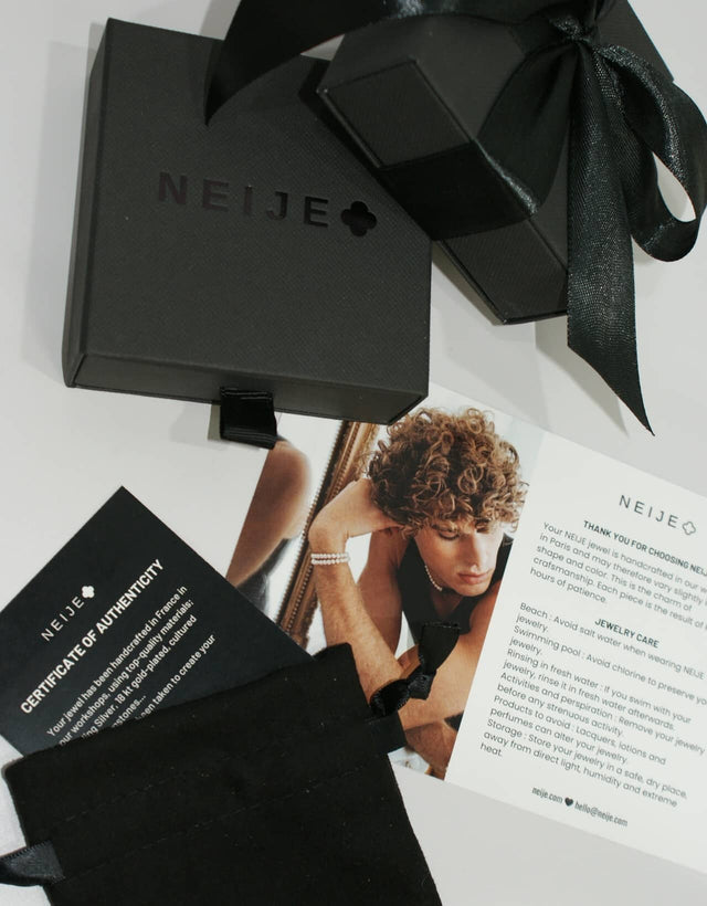 Idées cadeau Collier Homme Perle