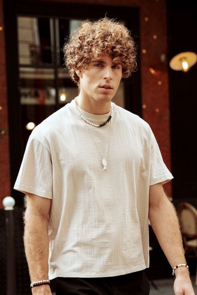 Collier en Perle pour Homme