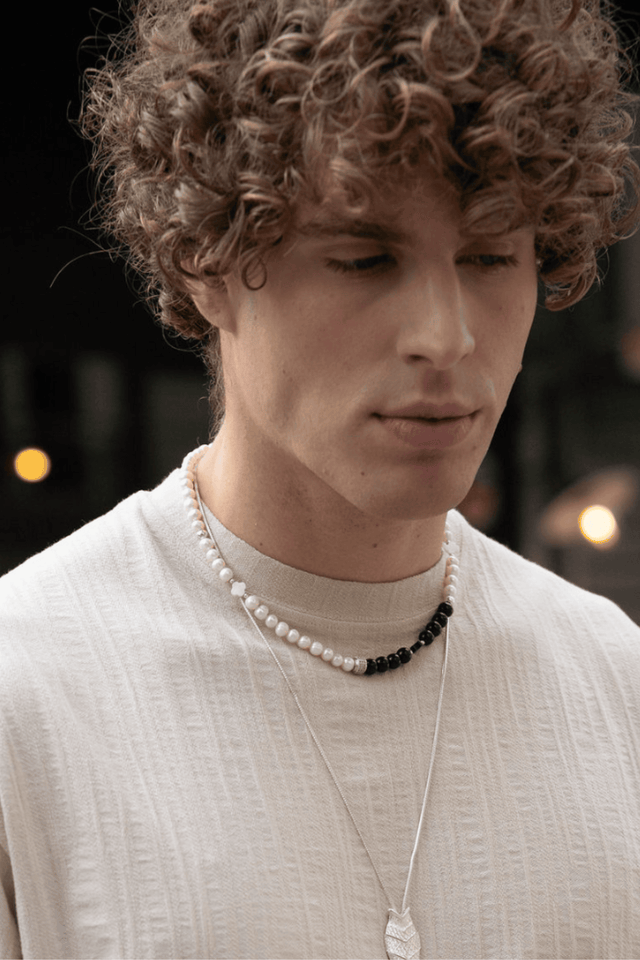 Collier de Perle Homme