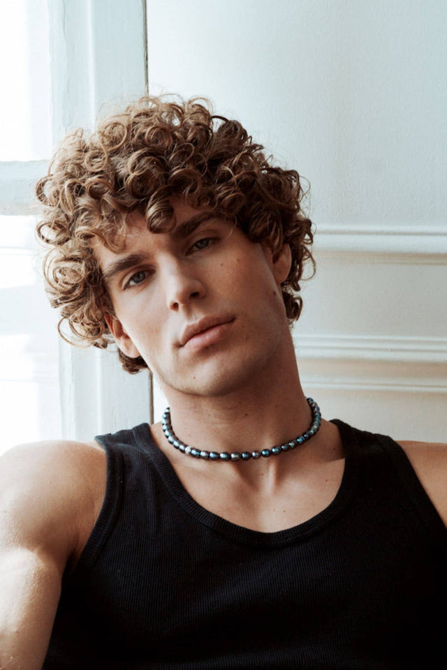 Collier Homme Perle Tahiti