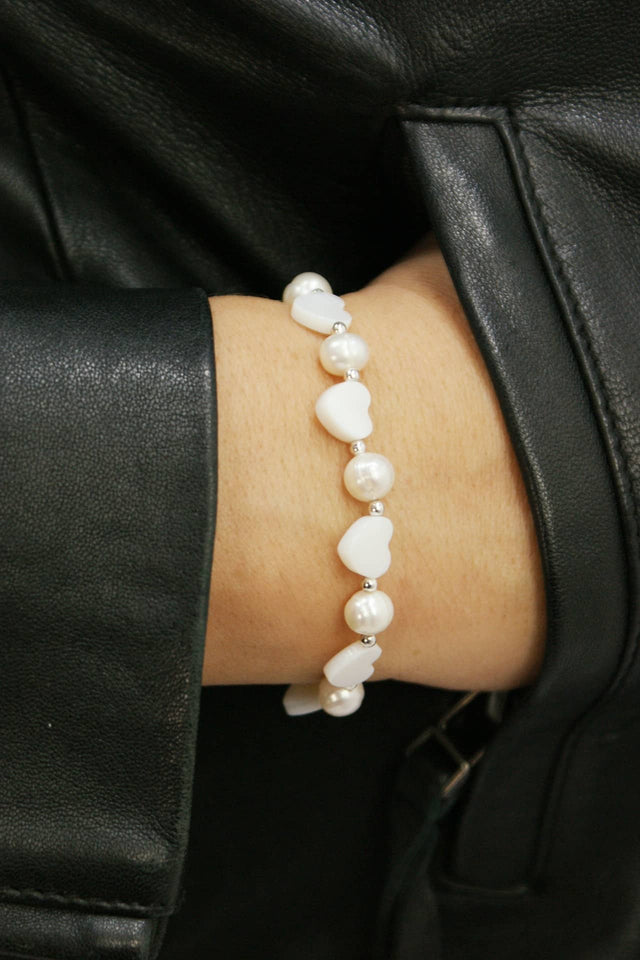 Bracelet Perles et Nacre SACRÉ COEUR - NEIJE