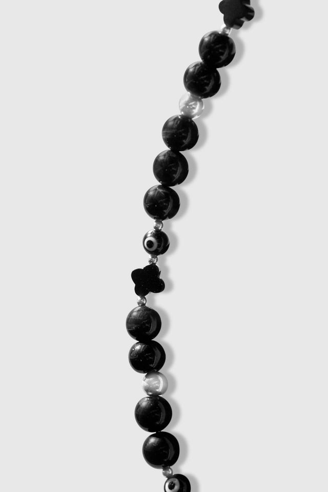 Collier Perles Onyx et Argent 925 TOLBIAC - NEIJE