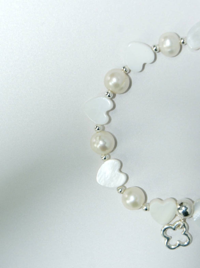 Bracelet Perles et Nacre SACRÉ COEUR - NEIJE