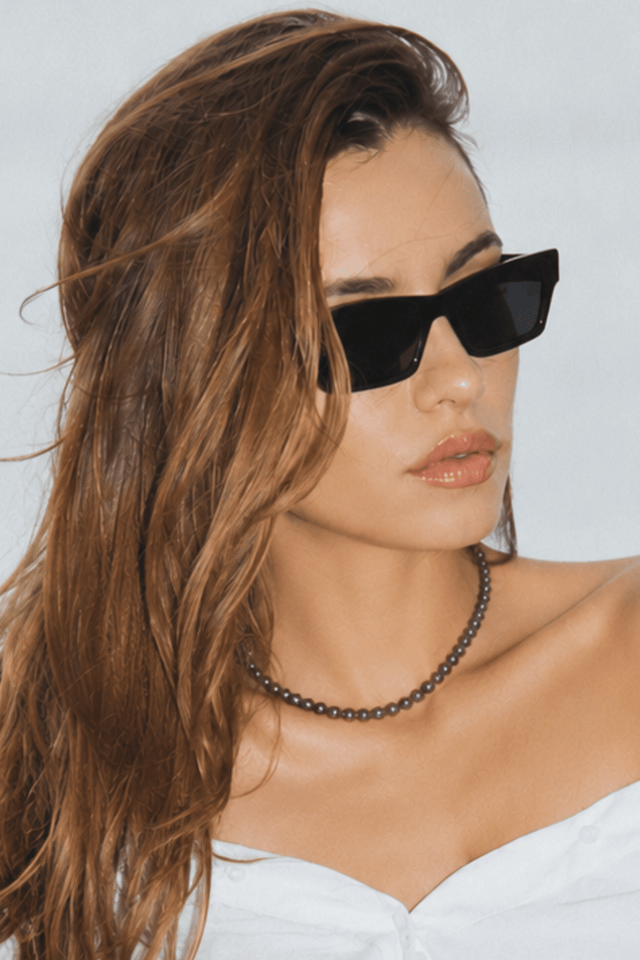 Collier Esmeralda Perles de Culture Noires - NEIJE