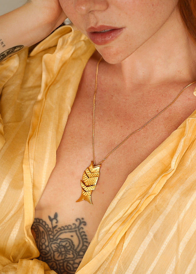 Pendentif Poisson articulé OR - NEIJE