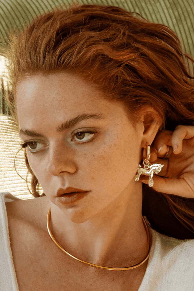 Boucles d'oreilles Cheval