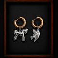 Boucles d'Oreilles Trésor de Troie (Oiseau) - NEIJE
