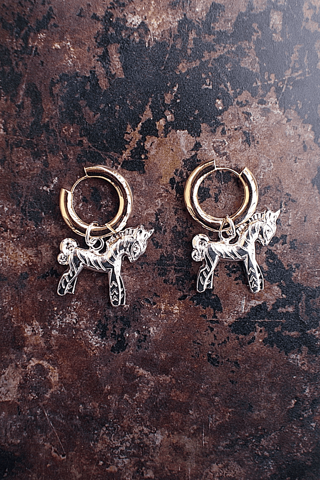 Boucles d oreilles Cheval