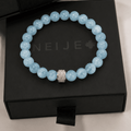 Bracelet Aigue Marine Or Blanc - NEIJE