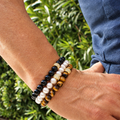 Bracelets en Perles et Pierres pour Homme
