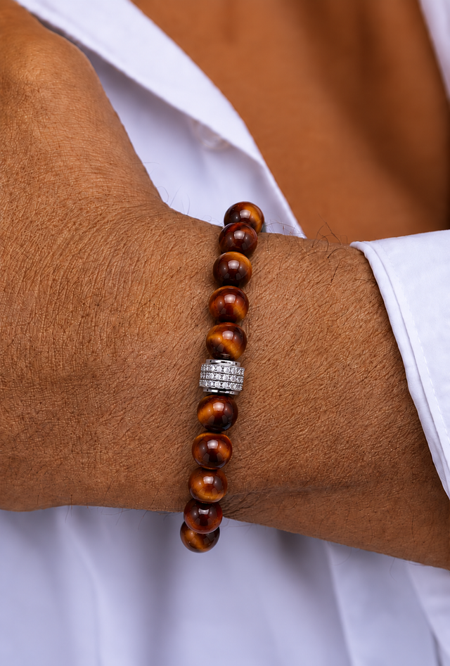 Bracelet Homme Oeil de Taureau