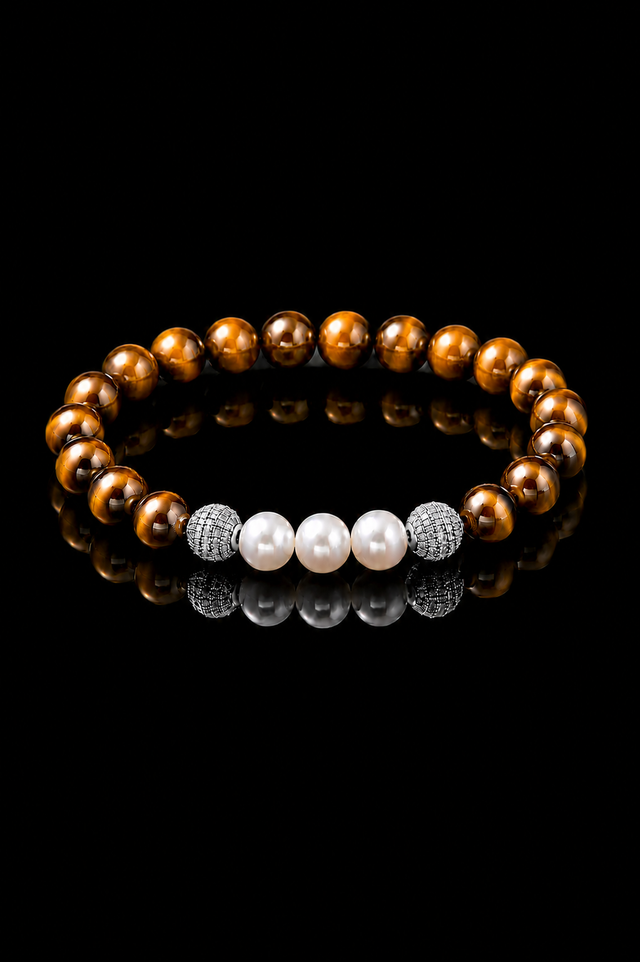 Bracelet pour Homme Oeil de Tigre