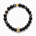 Bracelet Lucky Onyx Or Jaune - NEIJE