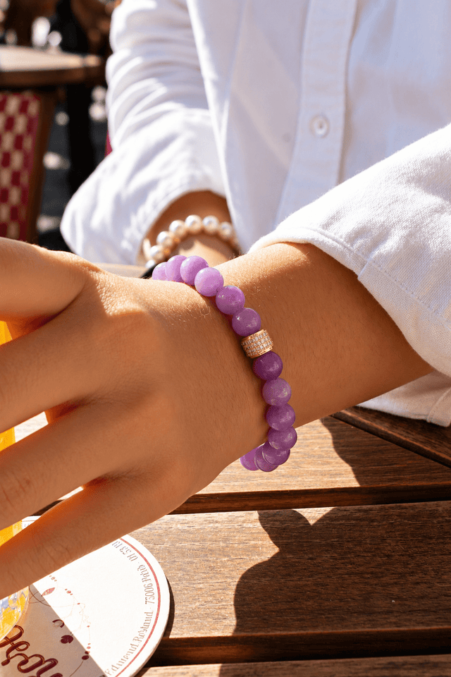 Bracelet Candy Kunzite Or Jaune - NEIJE