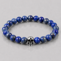 Bracelet Lapi Lazuli Crane Argent 925