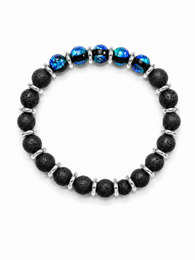 Bracelet Perle Hotaru Pierre de Lave