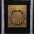 Bracelet Perles de Culture Noires Or Jaune - Athéna - NEIJE