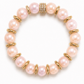 Bracelet Perles d'eau douce Roses – Amour Toujours - NEIJE