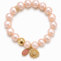 Bracelet Perles d'eau douce Roses & Cornaline – La Délicatesse - NEIJE