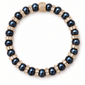 Bracelet Madame Bovary Perles de Culture Noir Nuit - NEIJE