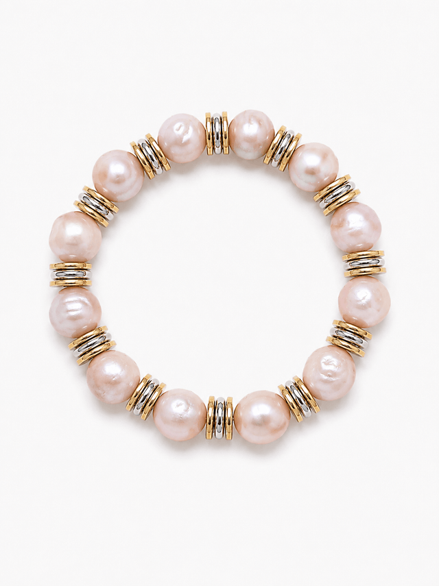 Bracelet Perles d'eau douce Roses – La Promesse de l'Aube - NEIJE