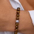 Bracelet Homme en Oeil de Tigre - NEIJE