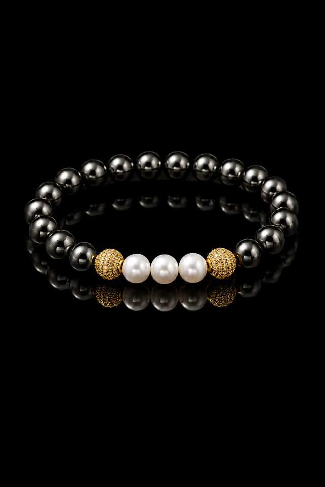 Bracelet Hématite pour Homme
