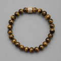 Bracelet Corto Oeil de Tigre Or Jaune - NEIJE