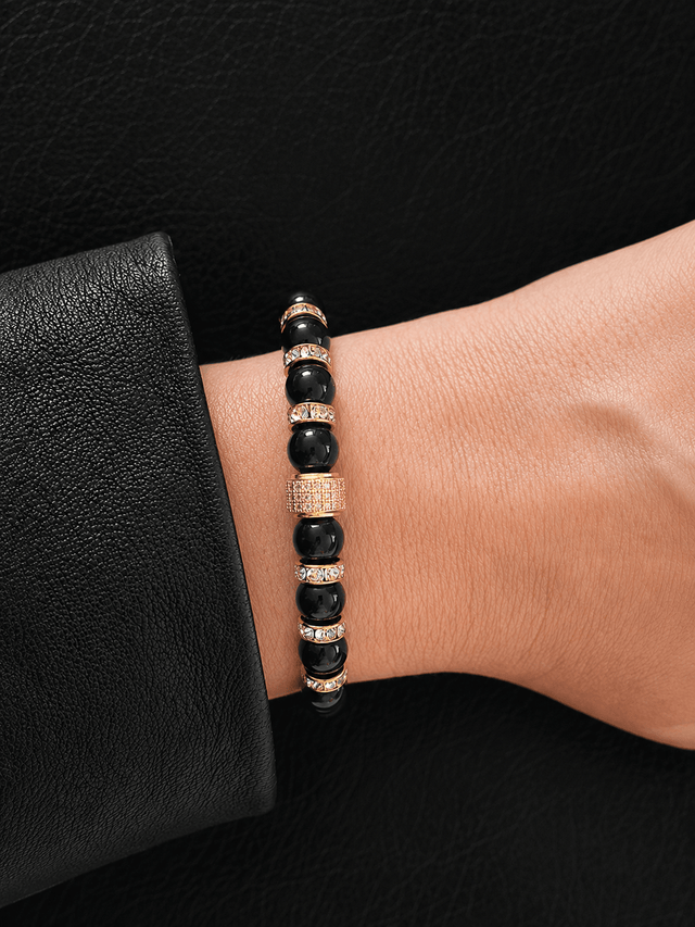 Bracelet Onyx - Mes nuits sont plus belles que vos jours - NEIJE