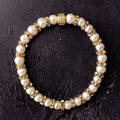Bracelet Madame Bovary (Perles Blanches) - NEIJE