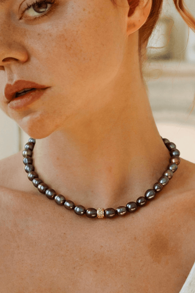 Collier Perle Tahiti