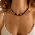 Parure Collier & Bracelet Onyx - Mes nuits sont plus belles que vos jours - NEIJE