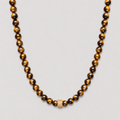 Collier Corto Oeil de Tigre et Or Jaune - NEIJE