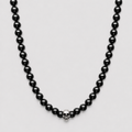 Collier Onyx Tête de Mort et Argent 925