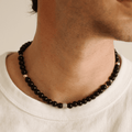 Collier Iconic Onyx et Argent 925 - NEIJE