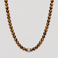 Collier Corto Oeil de Tigre et Argent 925 - NEIJE